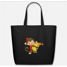 Elves Gnome Christmas Gift Dwarfs Fable Black Eco-Friendly Tote Bag